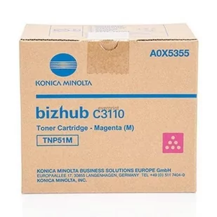 Konica Minolta TNP-51M / A0X5355 - Tonery oryginalne - miniaturka - grafika 1