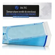 Akcesoria do karmienia - SALTEC Torebki, woreczki do sterylizacji samoprzylepne 100mmx260mm 200 sztuk - miniaturka - grafika 1