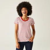 Koszulki i topy damskie - Regatta Damska koszulka Filandra VIII Czerwony, Cotton, Rozmiar: 52 - miniaturka - grafika 1