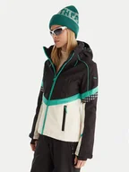 Kurtki narciarskie - Roxy Kurtka narciarska Peak Chic Softshell Jk ERJTJ03512 Czarny Slim Fit - miniaturka - grafika 1
