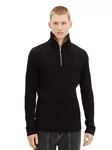 TOM TAILOR Denim sweter męski, 2999 - Black, XL - Swetry męskie - miniaturka - grafika 1