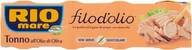Konserwy i dania rybne - Tuńczy w wliwie z Oliwek 4x65g - Rio Mare na włoski rynek jakość - miniaturka - grafika 1