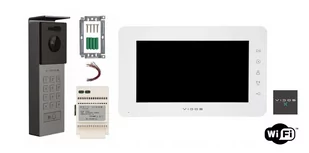 Zestaw wideodomofon WiFi M12W+S12D  - Vidos X - Wideodomofony - miniaturka - grafika 1