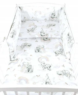BabyLux Pościel Do Łóżeczka 120x60 Dziecięca Niemowlęca 120X90 cm 6EL N127 - Pościel dla dzieci - miniaturka - grafika 1