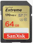 Karty pamięci - SANDISK Extreme SDXC 64GB - miniaturka - grafika 1