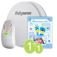 Elektroniczne nianie i monitory oddechu - BABYSENSE 7 + Album Twojego synka - miniaturka - grafika 1