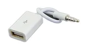 Adaptery i przejściówki - Hertz Adapter USB  AK290 ADAPTER AUX MINI JACK 3.5MM STEREO USB uniwersalny 1234-uniw - miniaturka - grafika 1