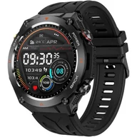 Smartwatch - Rubicon GPS RNCF37 Czarny - miniaturka - grafika 1