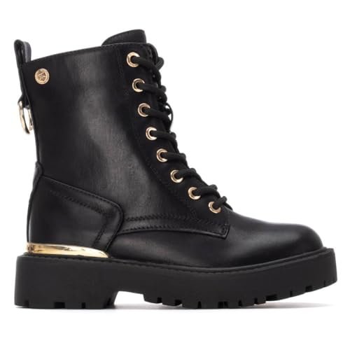 XTI KIDS 151342, Botki dla dziewczynek, czarne, 32 EU, Czarny (Black), 32 EU