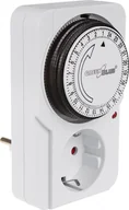 Programatory czasowe - GreenBlue Włącznik czasowy - timer mechaniczny GreenBlue, 48 programów, max. obciążenie 16A, IP20, GB360 F - miniaturka - grafika 1
