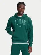 Bluzy męskie - adidas Bluza Collegiate KC3873 Zielony Regular Fit - miniaturka - grafika 1