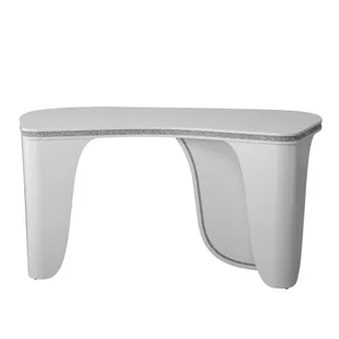 VIVO Stolik do manicure z kryształami Pochłaniacz Pyłu: Bez Pochłaniacza - Meble kosmetyczne - miniaturka - grafika 3