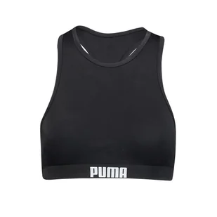 Góra od bikini Puma, racerback, czarnym - Stroje kąpielowe - miniaturka - grafika 1