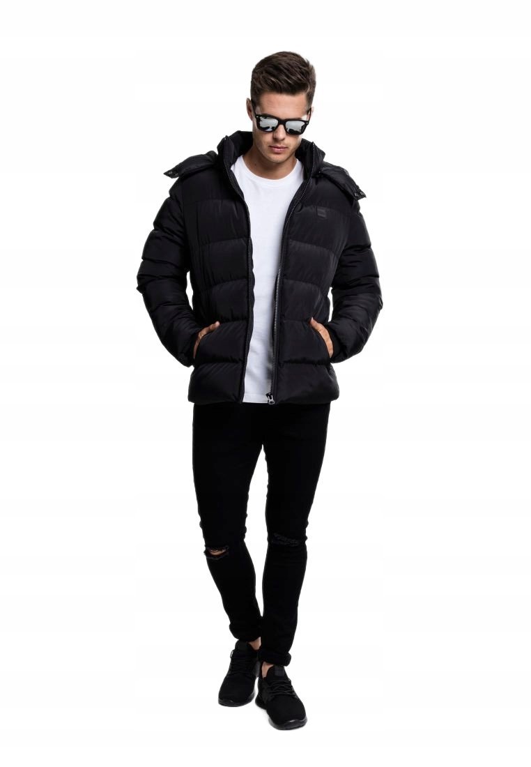 URBAN CLASSICS KURTKA MĘSKA PUCHOWA CZARNA M 1JPA