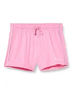 Spodenki damskie - Champion Legacy C-Color-Regular szorty dziecięce, uniseks, różowy (Hot Pink), 5-6 Lat - miniaturka - grafika 1