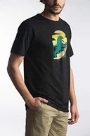 Koszulki męskie - Hurley Acid Beach PRM Tee Ss t-shirt męski, czarny, m - miniaturka - grafika 1
