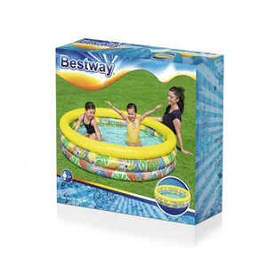 Bestway 51203 Basenik dmuchany Tropikalne rośliny 1.68m x 38cm - Baseny ogrodowe - miniaturka - grafika 6