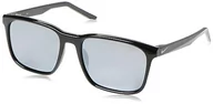 Akcesoria i dodatki do ubrań dla dzieci - NIKE Sun Okulary przeciwsłoneczne Unisex Dorosły, Black/Polar Silver Flash, 51/20/140 - miniaturka - grafika 1