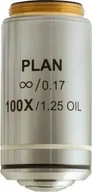 Mikroskopy i lupy - Mikroskop Levenhuk Obiektyw planarno-achromatyczny z korekcją do nieskończoności Levenhuk MED 100x - miniaturka - grafika 1