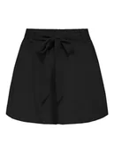 Spodenki damskie - ONLY Szorty "Nova" w kolorze czarnym - miniaturka - grafika 1