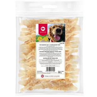 MACED SM KABANOS NAT. Z KURCZAKIEM 500g - Przysmaki dla psów - miniaturka - grafika 1