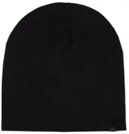 Czapki damskie - Czapka bawelniana beanie przejsciowa 4F U675 20S czarny - miniaturka - grafika 1