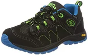 Buty dla chłopców - Brütting Bergen Low Półbuty trekkingowe i turystyczne Chłopcy, antracytowy/ niebieski/ cytrynowy, 39 EU - miniaturka - grafika 1