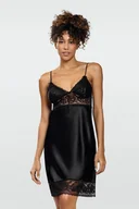 Piżamy damskie - HALKA AGATHA (kolor granat, rozmiar L) - miniaturka - grafika 1