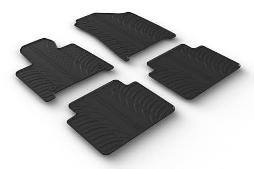 Gledring Zestaw gumowych mat kompatybilnych z Hyundai Santa Fé V (MX5) Hybrid/PHEV 2024- (T profil 4-częściowy)