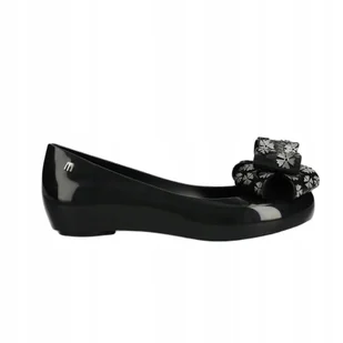 Baleriny damskie Melissa Ultragirl Sweet XXIII Ad M 33983 AQ843 Black 37, - Baleriny - miniaturka - grafika 1
