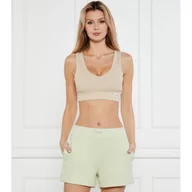 Koszulki i topy damskie - Calvin Klein Jeans Top Cropped Fit - miniaturka - grafika 1