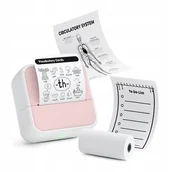 Drukarki kart i etykiet - Drukarka LOVEINSTANT S1 Różowy - miniaturka - grafika 1