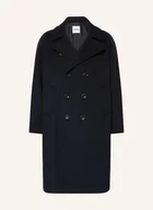 Płaszcze damskie - Sandro Płaszcz Wełniany blau - miniaturka - grafika 1