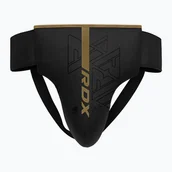 Ochraniacze do sportów walki - Ochraniacz krocza RDX Rex F6 Groin Guard matte golden - miniaturka - grafika 1