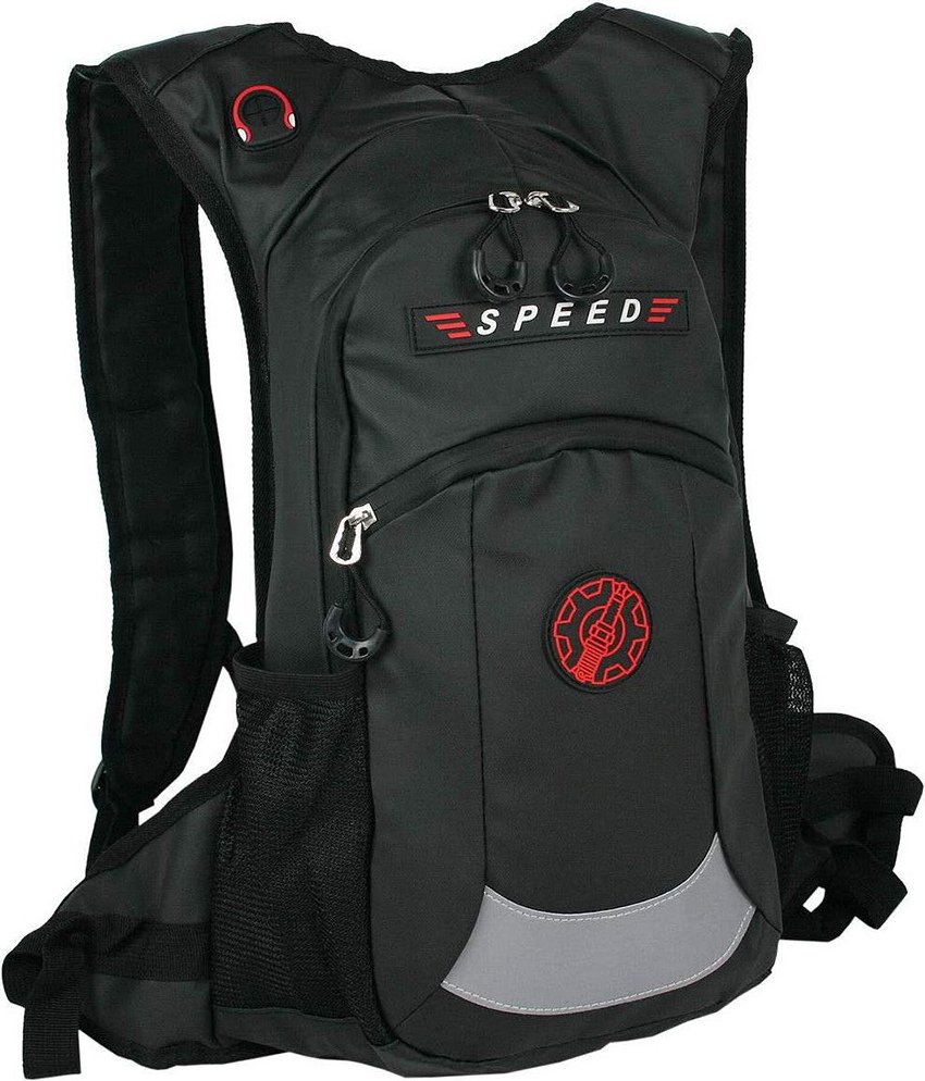 Plecak Street leisure wodoodporny czarny plecak motocyklowy OTJ614S