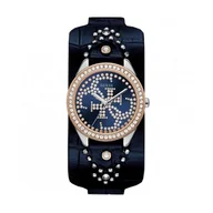 Paski - GUESS Heartbreaker W1140L3, niebieski, Pasek - miniaturka - grafika 1