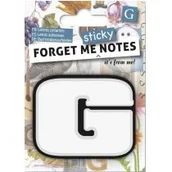 Zakładki do książek - IF Forget me sticky notes kart samoprzylepne litera G - miniaturka - grafika 1