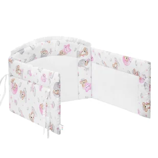 Ochraniacz do łóżeczka, osłona do łóżka dla dziecka -SLIM 120x60cm - Łóżeczka i kojce - miniaturka - grafika 1