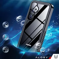 Etui i futerały do telefonów - Etui do Samsung Galaxy S23 FE Pancerne 360 case wodoodporne Armor IP68 Alogy czarne - miniaturka - grafika 1