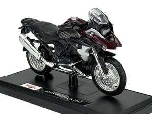 MAISTO 2017 BMW R1200 GS BRĄZOWY 1:18 39300 - Samochody i pojazdy dla dzieci - miniaturka - grafika 1