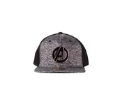 Gadżety dla graczy - Difuzed Marvel Metal Avengers Logo Snapback - miniaturka - grafika 1