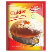 Dodatki do ciast w proszku - Celiko Cukier wanilinowy bezglutenowy 32 g - miniaturka - grafika 1