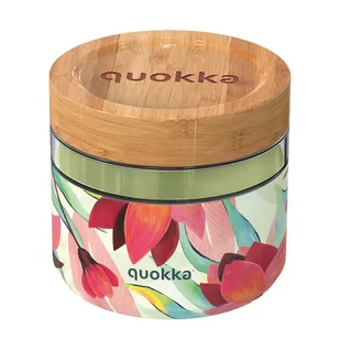 Quokka Deli Food Jar - Pojemnik szklany na żywność / lunchbox 820 ml (Spring) - Lunch boxy - miniaturka - grafika 1