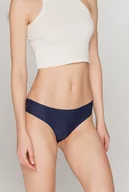 Komplety bielizny - Figi Damskie Bezszwowe Z Koronką Babell Kod 2003 Granatowe  S - miniaturka - grafika 1