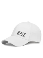Czapki męskie - EA7 Emporio Armani Czapka z daszkiem 7X000005 AF11989 M0014 Biały - miniaturka - grafika 1