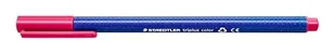 Staedtler 323 kolorowe długopisy Triplus z końcówką z włókna, 1,0 mm, bordowe, 10 sztuk - Długopisy - miniaturka - grafika 1