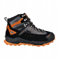 Buty trekkingowe męskie - Buty męskie Big Star OO174339 black/orange 42 Eu - miniaturka - grafika 1