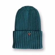 Czapki dla dzieci - CZAPKA smart merino - zielony emerald - miniaturka - grafika 1