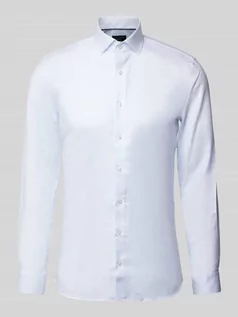 Koszule męskie - Koszula biznesowa o kroju super slim fit ze wzorem w kratę model ‘Royal’’ - grafika 1