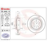 Tarcze hamulcowe - Tarcza hamulcowa BREMBO 08.9462.11 - miniaturka - grafika 1